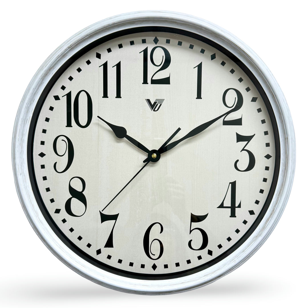 Victory Marlowe Classic Wall Clock White 41cm CJH-6203WT 2
