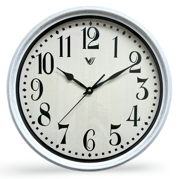 Victory Marlowe Classic Wall Clock White 41cm CJH-6203WT 2