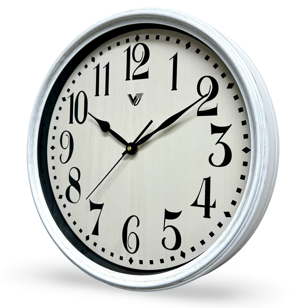 Victory Marlowe Classic Wall Clock White 41cm CJH-6203WT 3