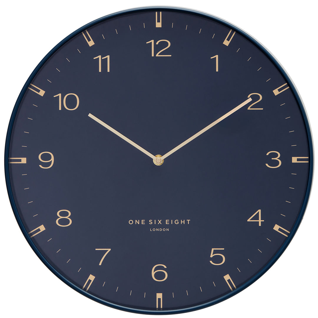 one six eight london sienna wall clock ocean blue 40cm 23181 1 #size_40cm