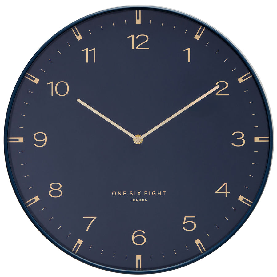 one six eight london sienna wall clock ocean blue 40cm 23181 1 #size_40cm