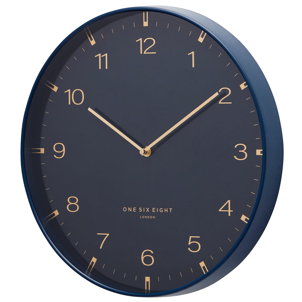 one six eight london sienna wall clock ocean blue 40cm 23181 2 #size_40cm