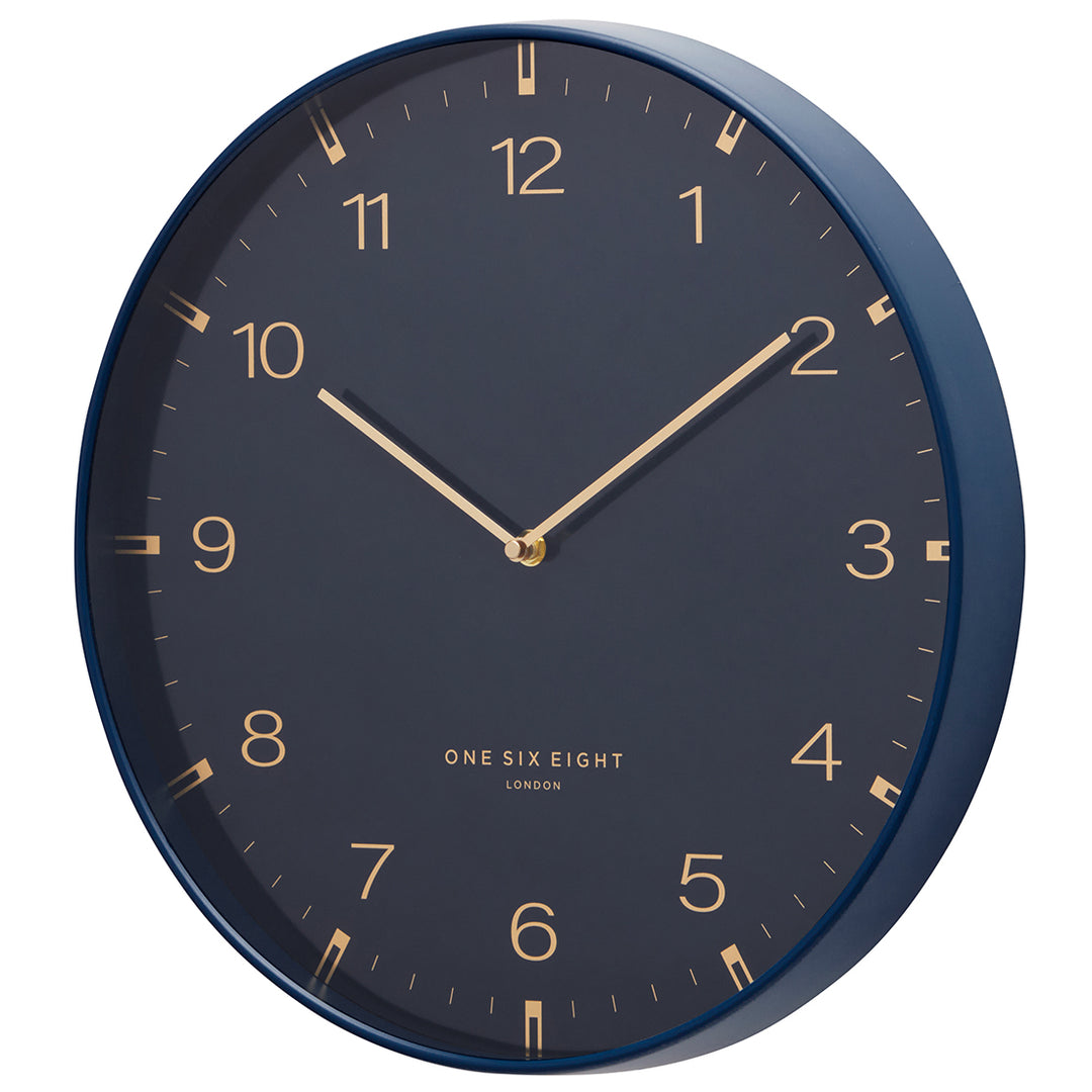 one six eight london sienna wall clock ocean blue 50cm 23182 2 #size_50cm