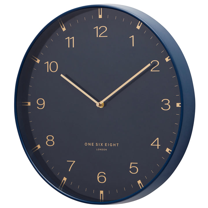 one six eight london sienna wall clock ocean blue 50cm 23182 2 #size_50cm
