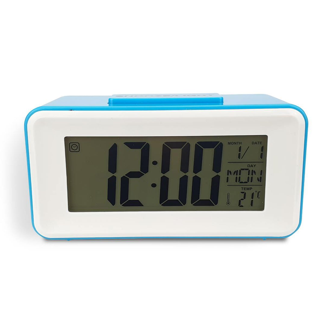 Checkmate Brycen Multifunction Digital Alarm Clock Blue 11cm VGW 3620 BLU 3