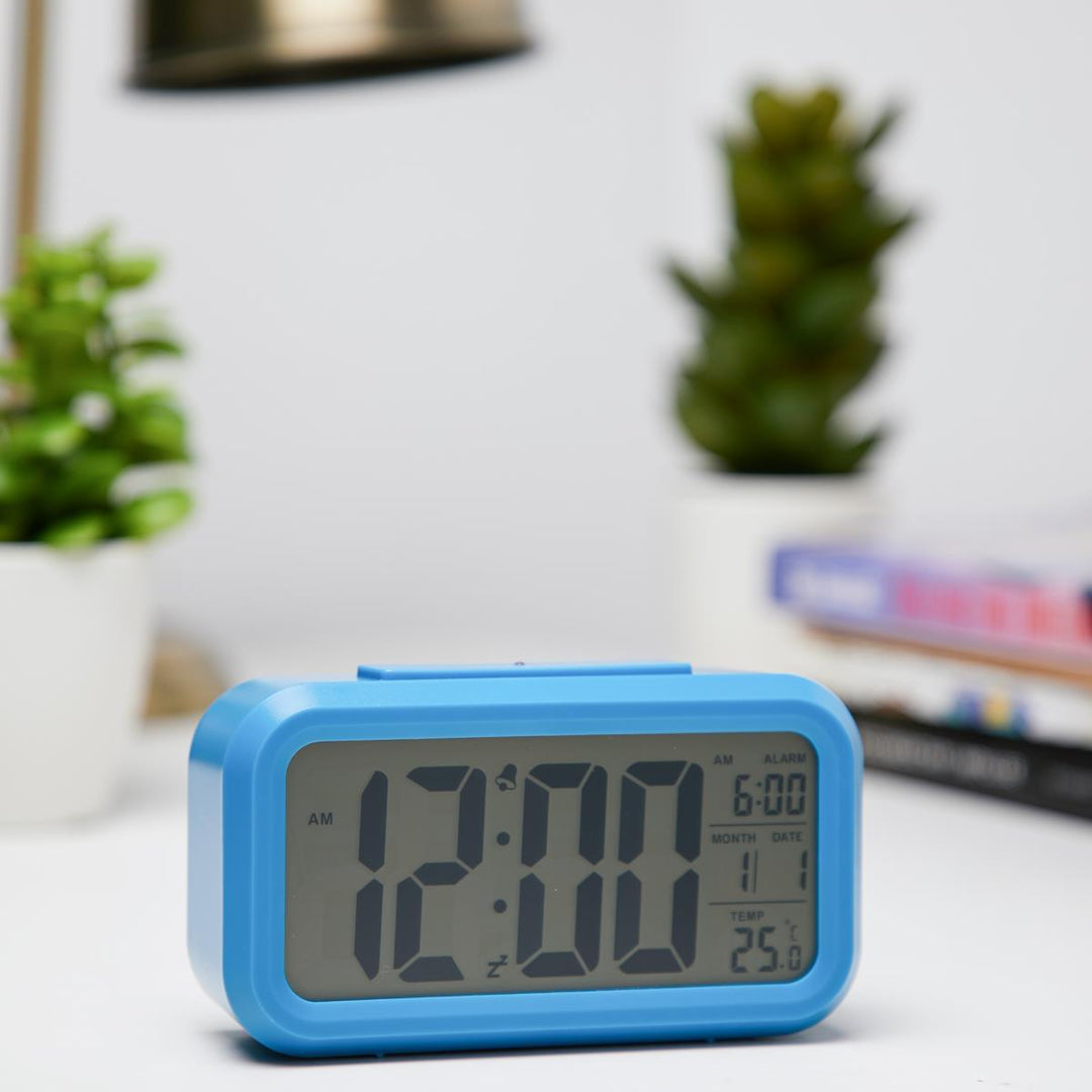 Checkmate Chapman Multifunction Digital Alarm Clock Blue 14cm VGW-1065Blue Lifestyle