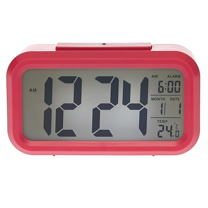 Checkmate Chapman Multifunction Digital Alarm Clock Pink 14cm VGW-1065Pink Lifestyle2