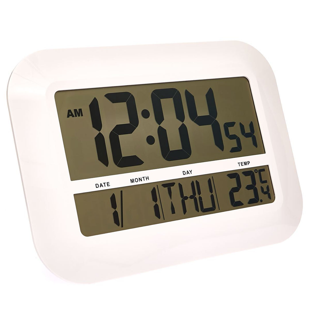 Checkmate Pearson Jumbo LCD Calendar Temperature Wall Clock 46cm VGW-809 Lifestyle2