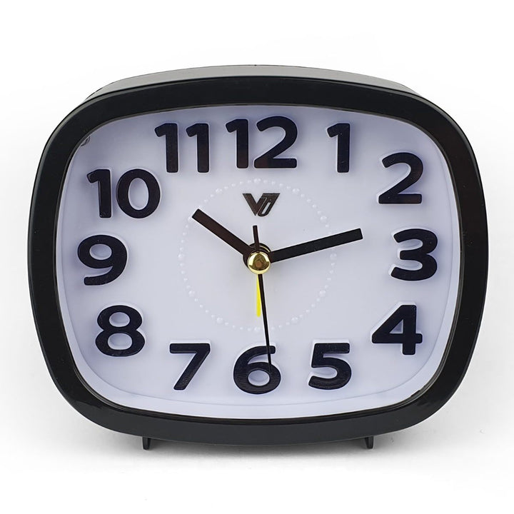 Victory Abigail 3D Number Alarm Clock Black 12cm TTD 6199 BLA 3