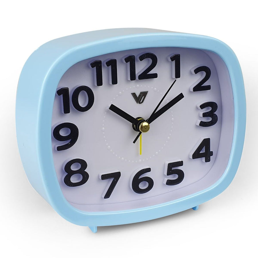 Victory Abigail 3D Number Alarm Clock Blue 12cm TTD 6199 BLU 1