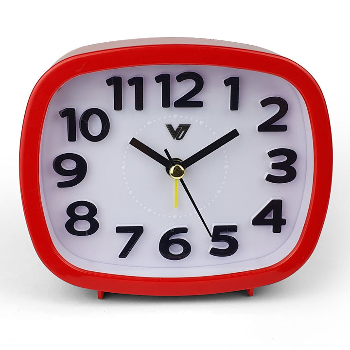 Victory Abigail 3D Number Alarm Clock Red 12cm TTD 6199 RED 3