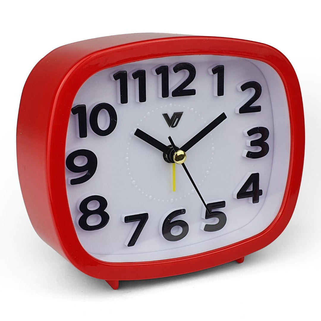 Victory Abigail 3D Number Alarm Clock Red 12cm TTD 6199 RED 5