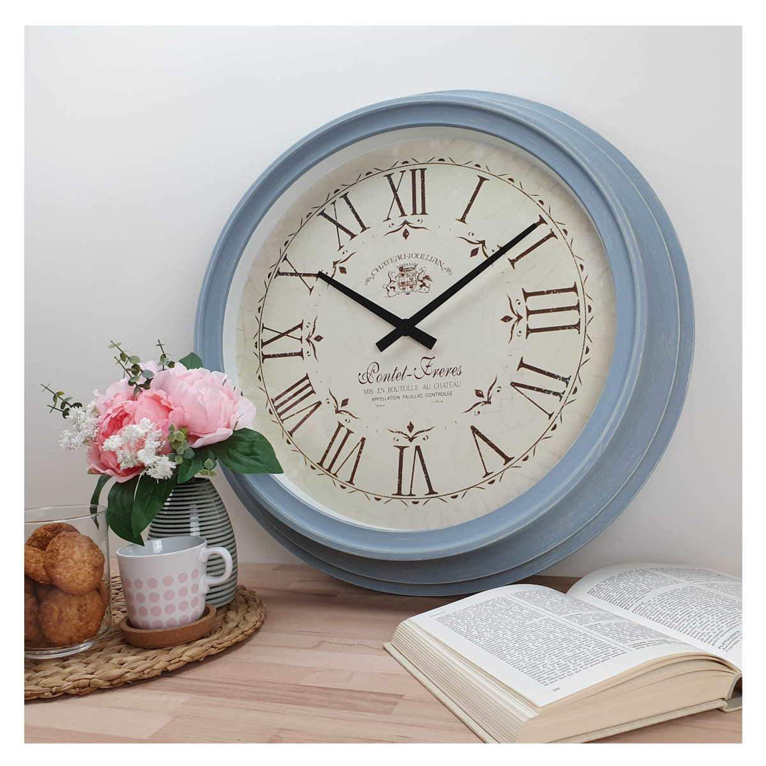 Victory Chateau Joullian Classic Wall Clock 61cm CNS 148 BLU 5