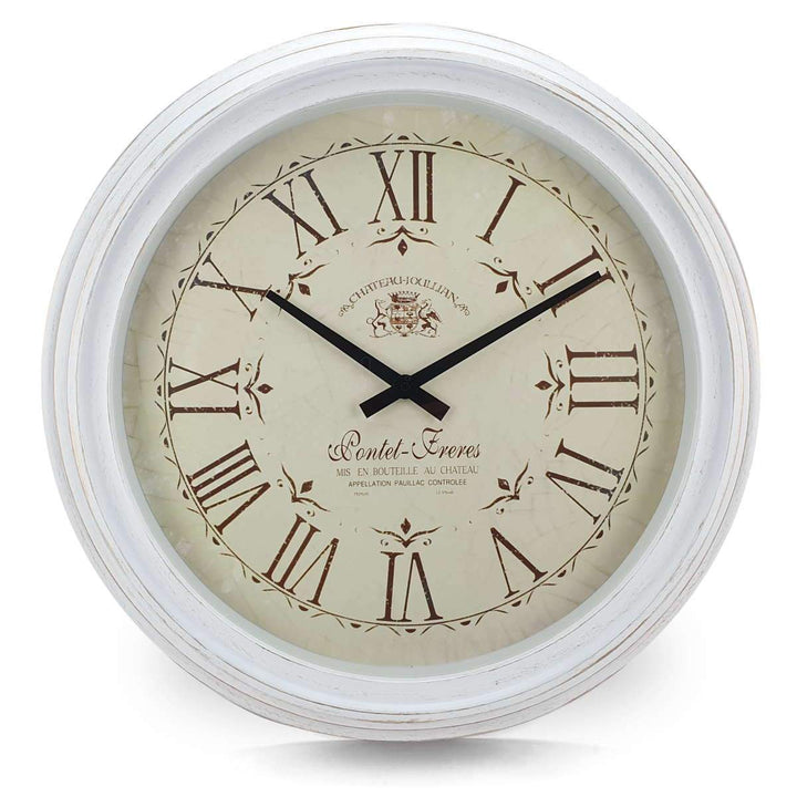 Victory Chateau Joullian Classic Wall Clock 61cm CNS 148 WHI 6