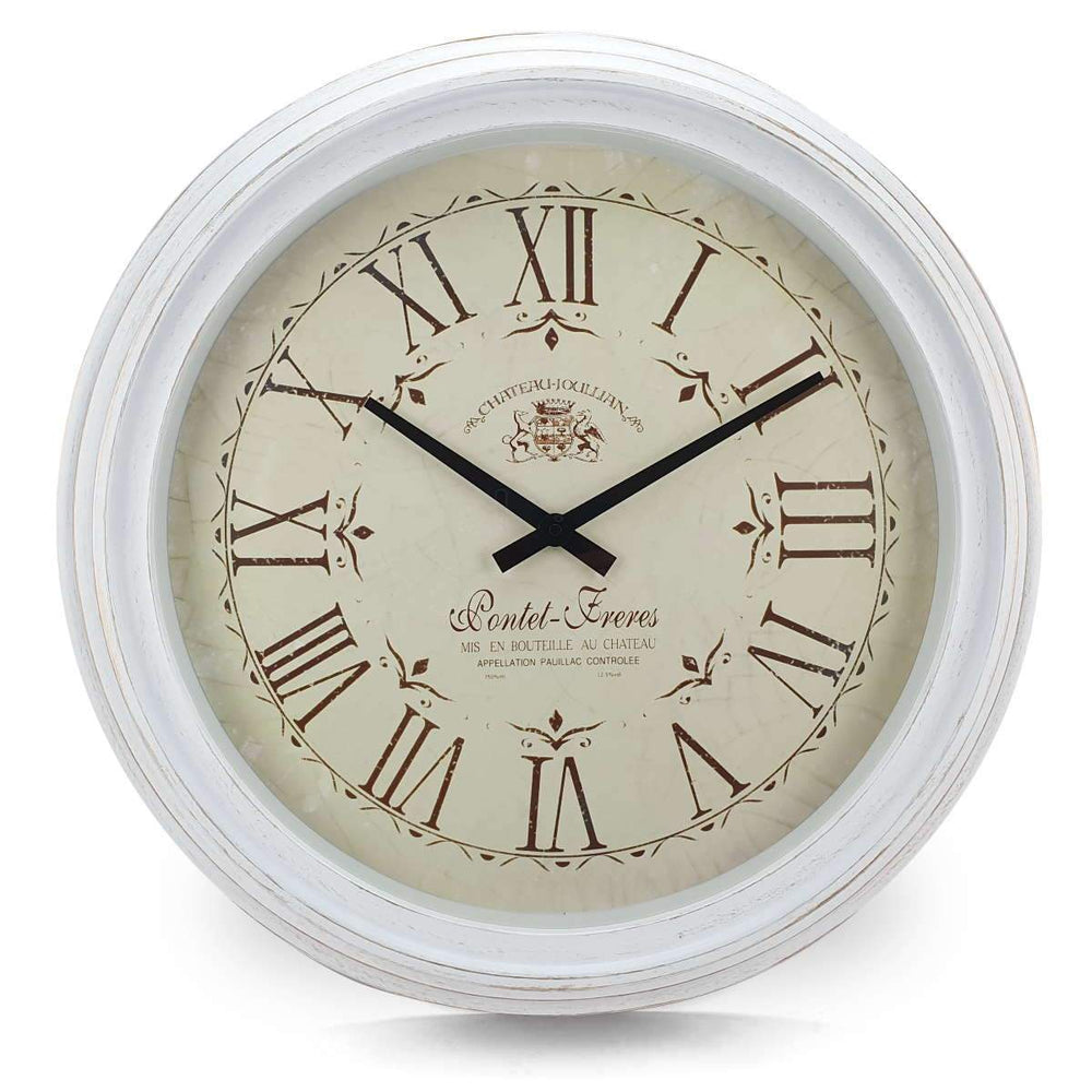 Victory Chateau Joullian Classic Wall Clock 61cm CNS 148 WHI 6