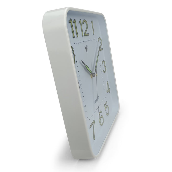 Victory Cordell Glow In The Dark Wall Clock White 30cm CJH 438 7