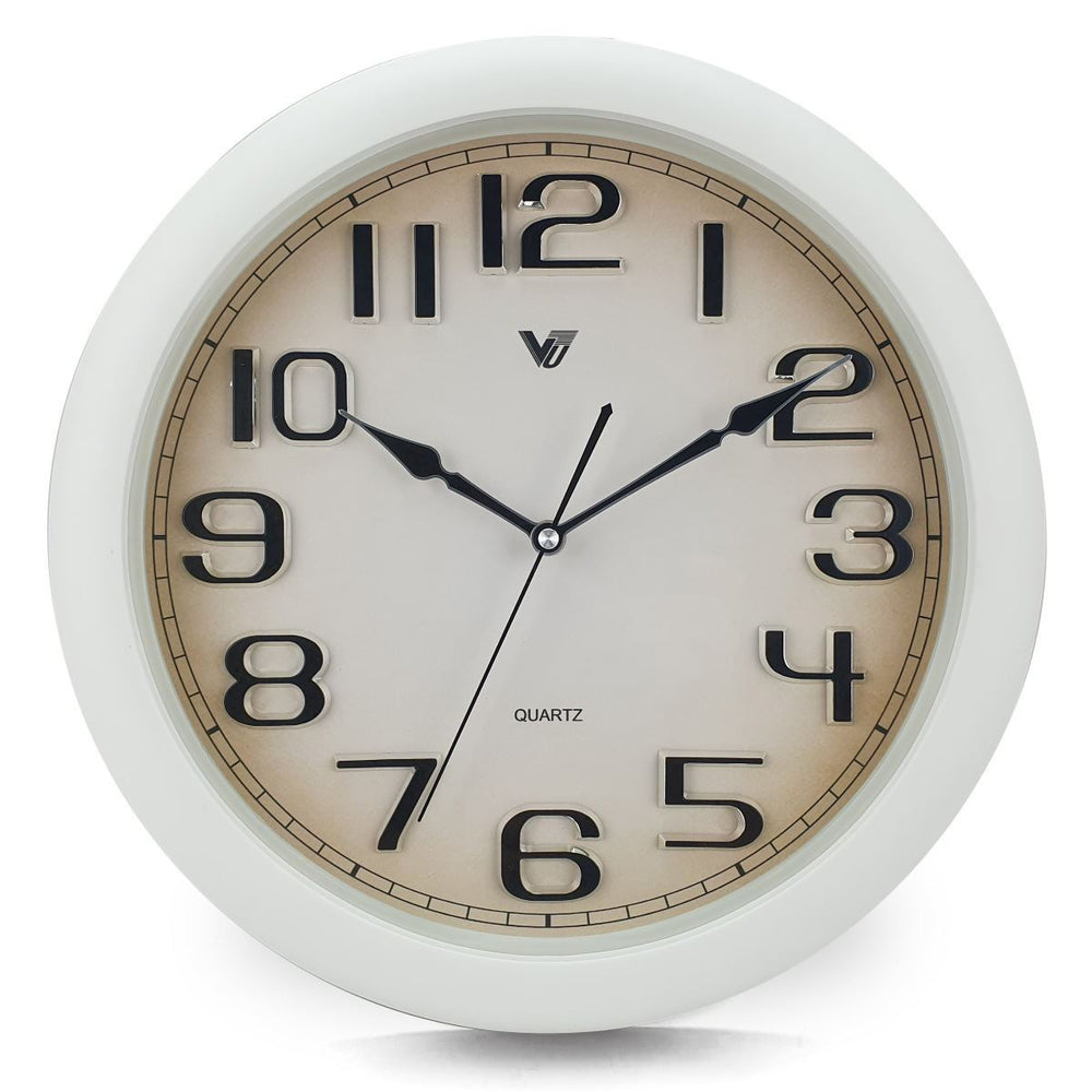 Victory Kilian 3D Number Wall Clock 37cm CCJ 2994W 6