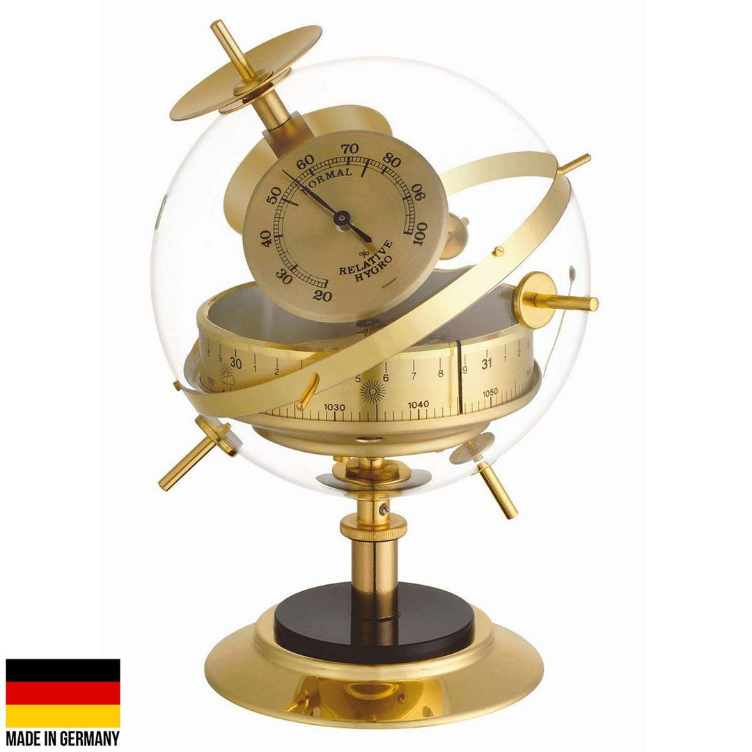 TFA Sputnik Weather Station Brass Finish 20cm 20.2047.52 Front