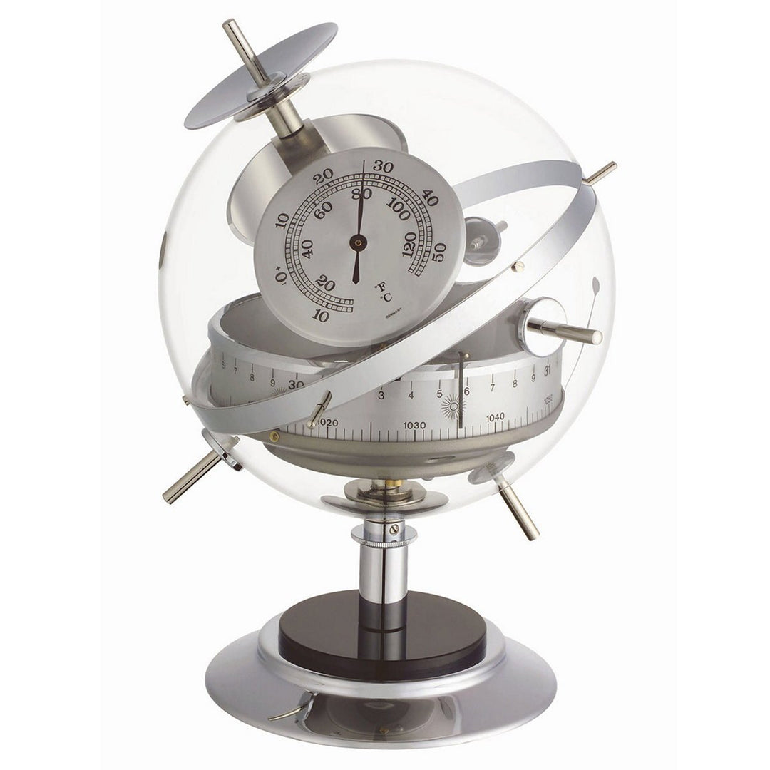 TFA Sputnik Weather Station, Chrome Finish, 20cm