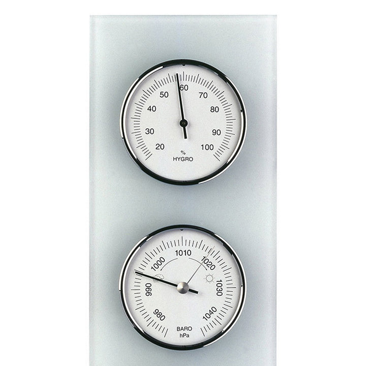 TFA Domatic Glass Weather Station Matte Finish 35cm 20.3020.02 Top