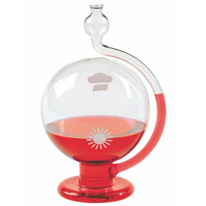 TFA Glass Ball Weather Station 18cm 29.2000.01 Red