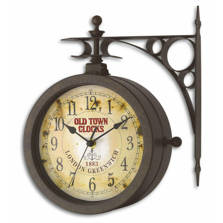 TFA Nostalgia Double Sided Wall Clock And Thermometer 30cm 60.3011 Main