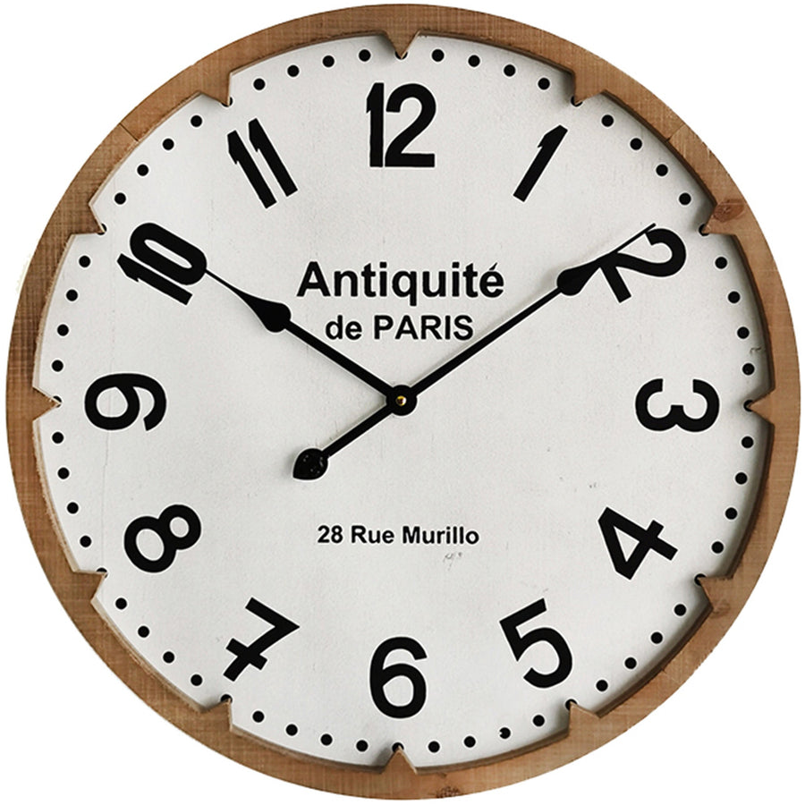 Antique de Paris Rue Murillo Wall Clock 60cm 92104CLK 1