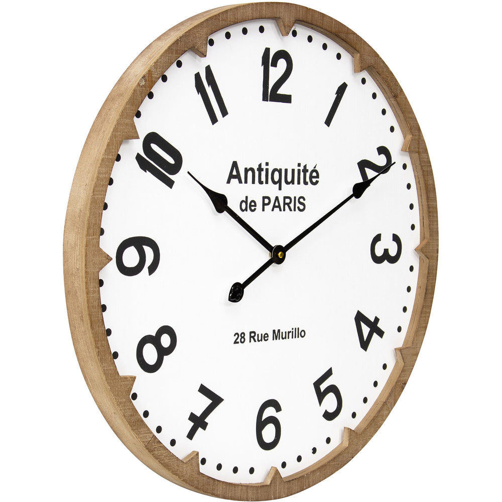 Antique de Paris Rue Murillo Wall Clock 60cm 92104CLK 2