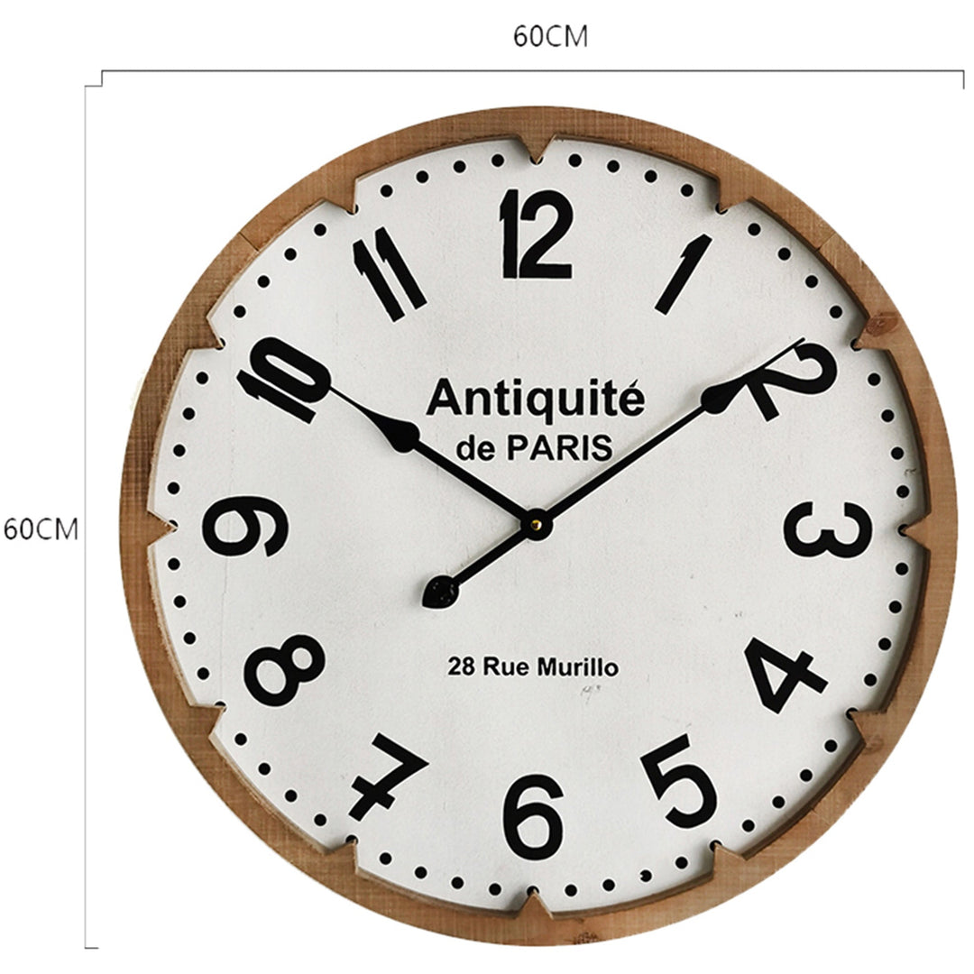 Antique de Paris Rue Murillo Wall Clock 60cm 92104CLK 5