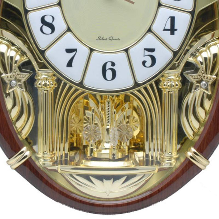 Baxter Adams Love Song Musical Pendulum Wall Clock 44cm PWA006 3