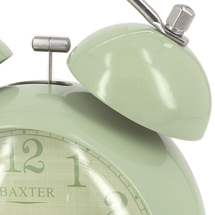 Baxter Billy Bubble Bell Alarm Clock Green 14cm BB4 GRN 2