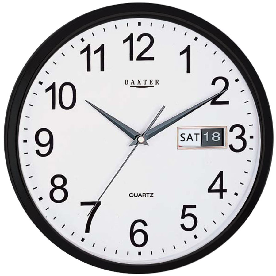 Baxter Elise Wall Clock Black 32cm PW009 BLK 1