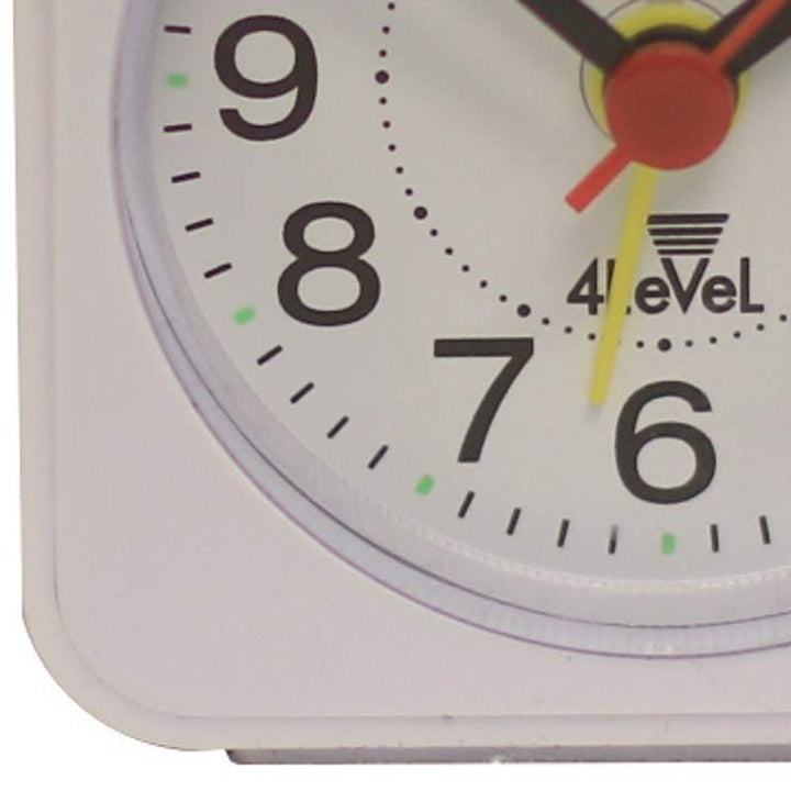 Baxter Four Level Ascending Travel Alarm Clock White 6cm QKB4619 D 3