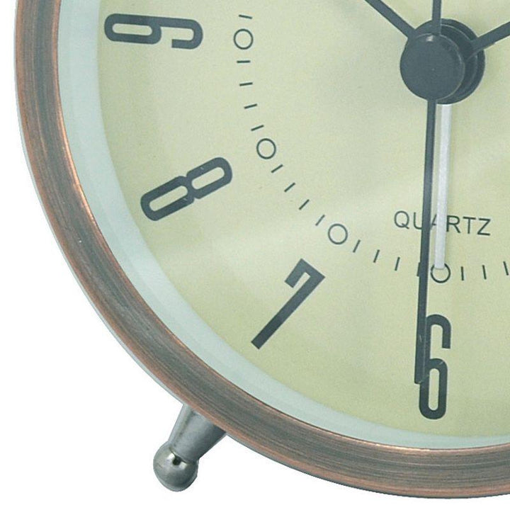 Baxter Ralston Small Bell Metal Alarm Clock Brass 9cm B3 2BRSW 3