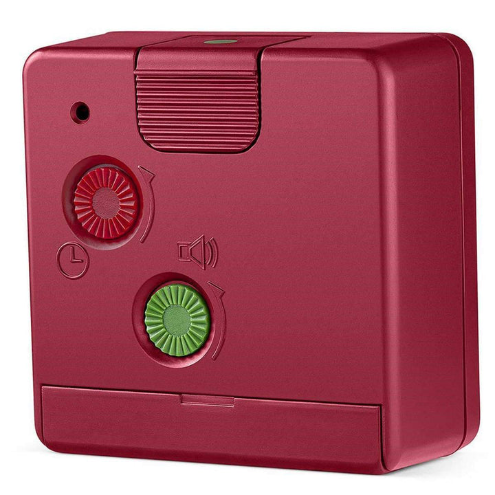 Braun Classic Travel Analogue Alarm Clock Red 6cm BC02R 4