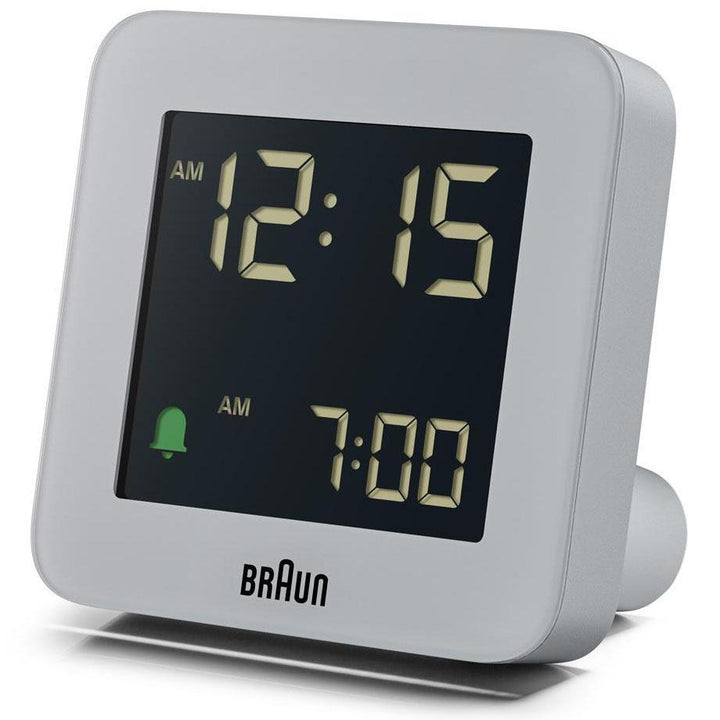 Braun Digital Alarm Clock Grey 8cm BC09G 4