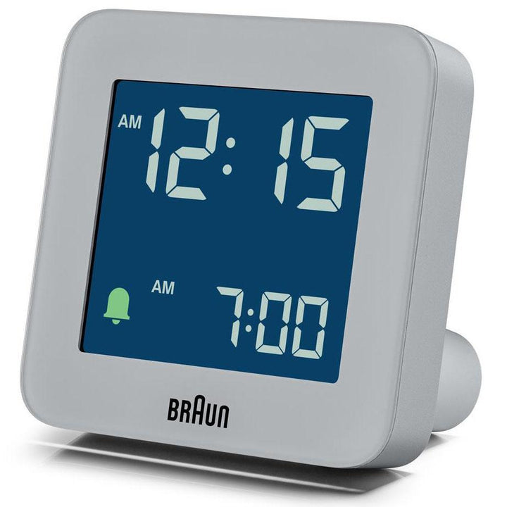 Braun Digital Alarm Clock Grey 8cm BC09G 5