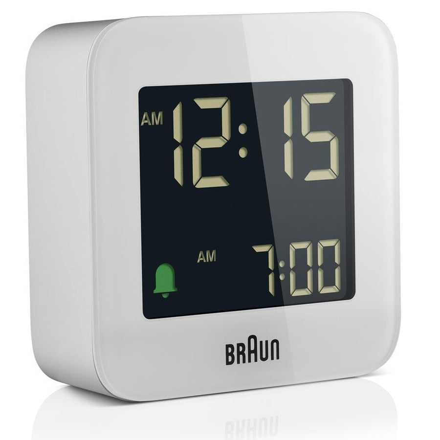 Braun Digital Travel Alarm Clock 6cm BC08W 1