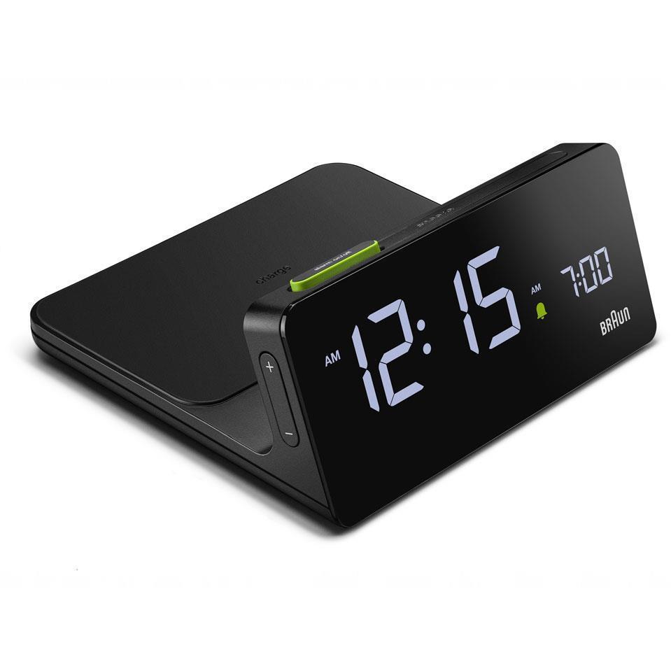 Braun Wireless Charging Digital Alarm Clock 14cm BC21 2