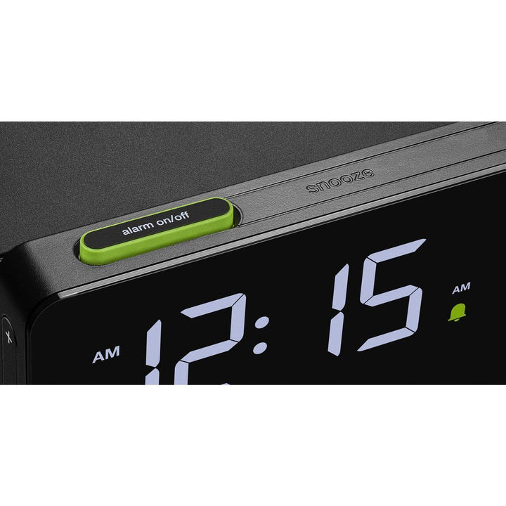 Braun Wireless Charging Digital Alarm Clock 14cm BC21 6