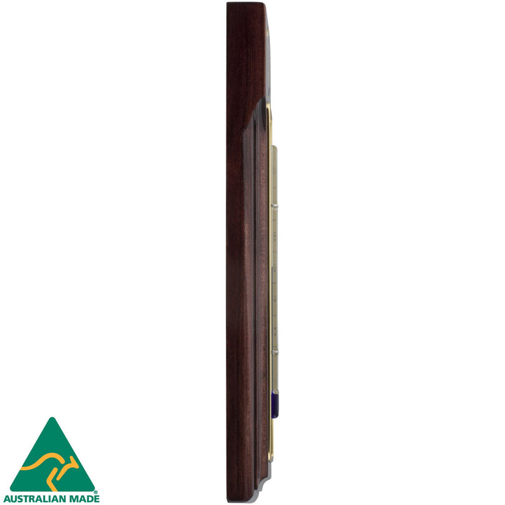 COBB Co Heritage Thermometer Gloss Mahogany 25cm 66161 3