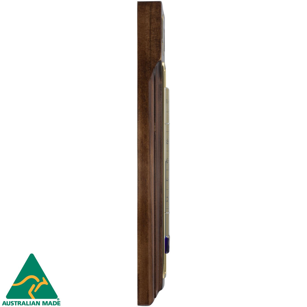 COBB Co Heritage Thermometer Gloss Walnut 25cm 66162 3