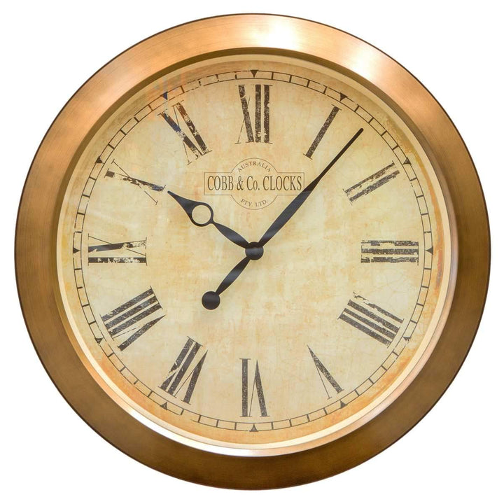 COBB Co Outdoor Antique Wall Clock Antique Roman 51cm OUTDOOR 2