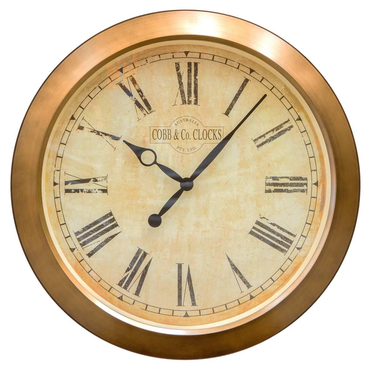 COBB Co Outdoor Antique Wall Clock Antique Roman 51cm OUTDOOR 2