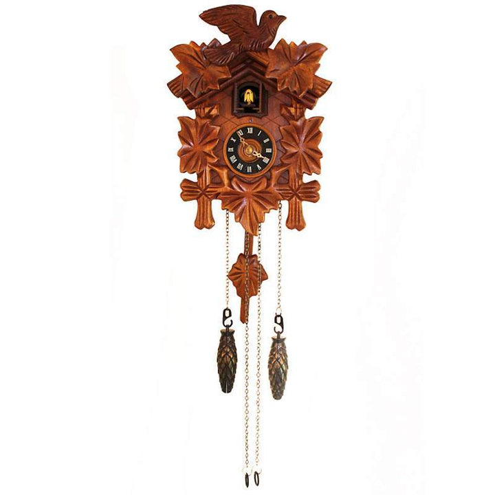 Cambridge Maple Wooden Pendulum Cuckoo Clock 24cm WW043 1