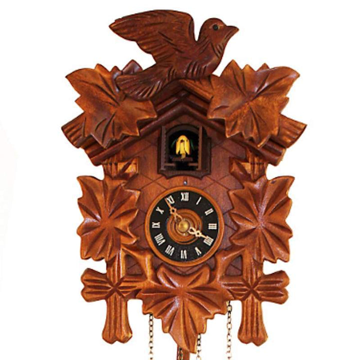 Cambridge Maple Wooden Pendulum Cuckoo Clock 24cm WW043 2