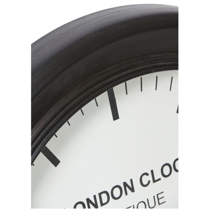 Casa Uno London Classic Wall Clock Black 78cm ME103 4