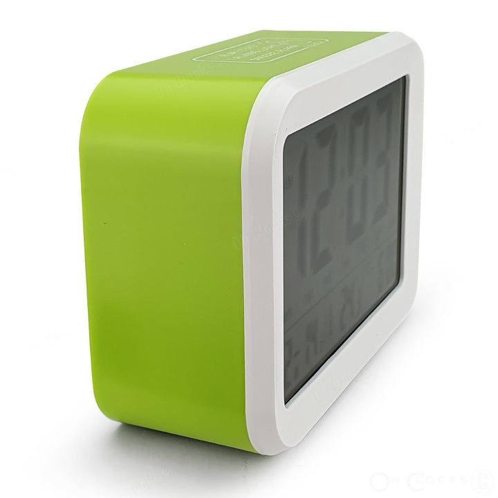 Checkmate Palmer Multifunction LCD Talking Alarm Clock Green 12cm VGW 9200 GRE 4