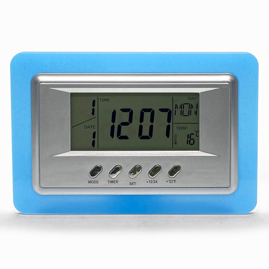 Checkmate Wally Digital Day Date Multifunction Alarm Clock 18cm VGC-192 1