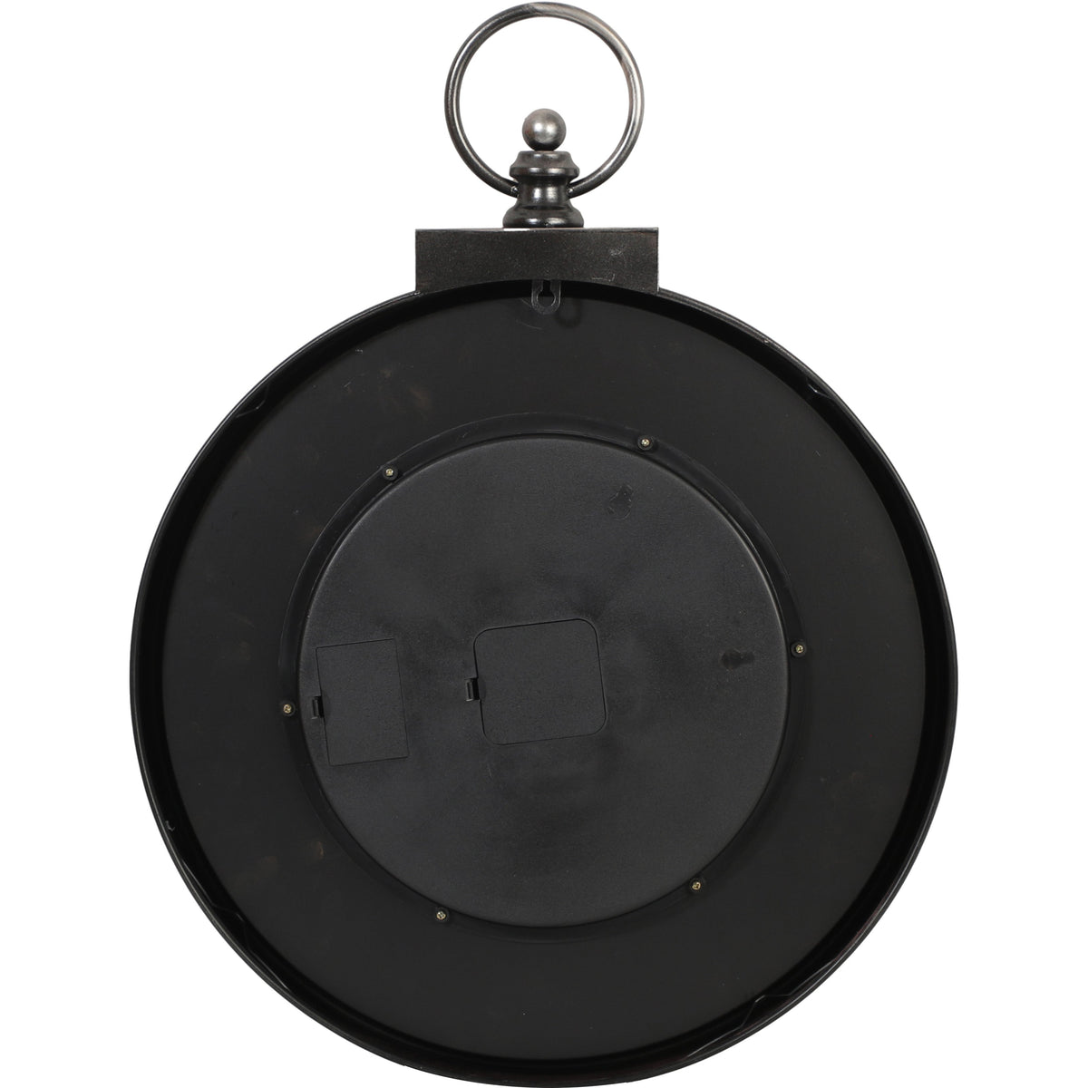 Buy Baxter FOB Rustic Grey Metal Moving Gears Wall Clock 61cm – Oh Clocks